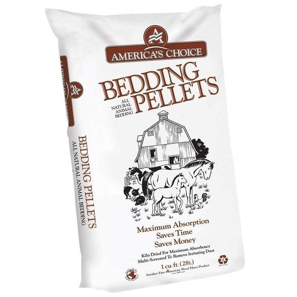 Americas Choice Bedding Pellet Bag, Softwood Fiber Bag 1/4PELLET40P2AC